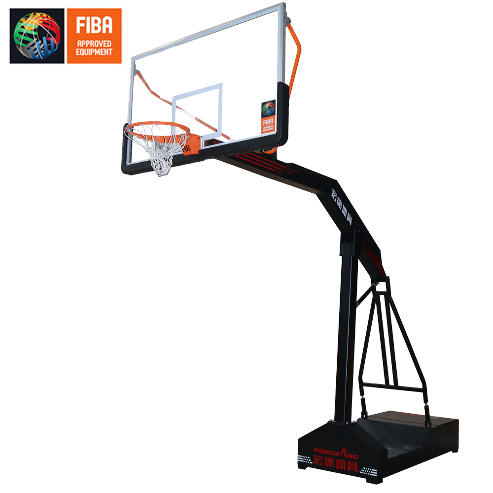 宏康体育器材具体介绍如何维护室内外篮球架